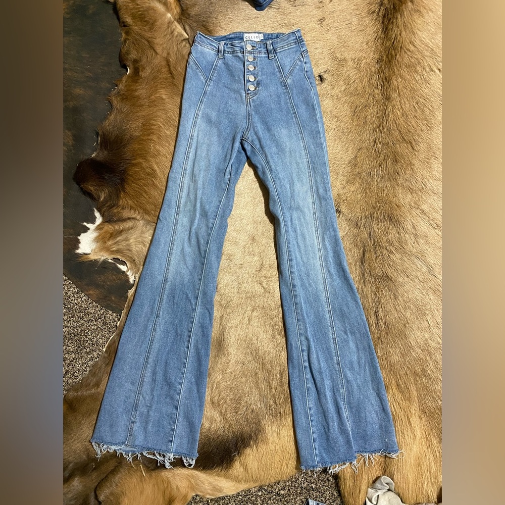Cello Flare Jean Size 3 34”inseam